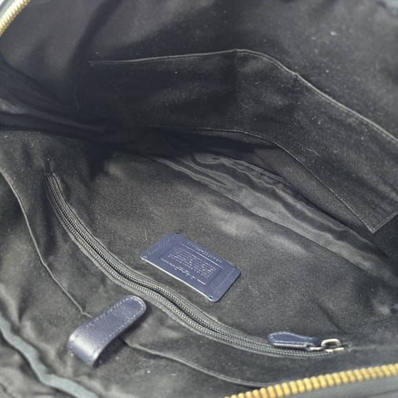 Coach Hamilton Leather Star Dot Laptop Portfolio Business Commuter Crossbody Bag - Picture 14 of 16